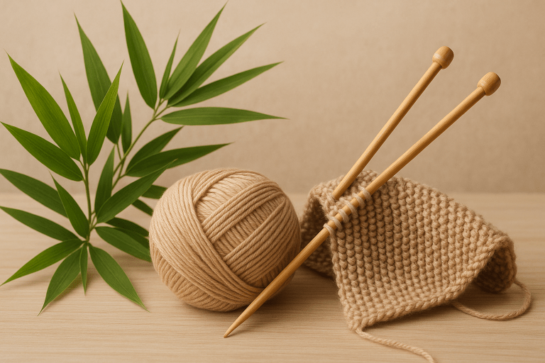 Waarom kiezen voor bamboe om mee te breien?