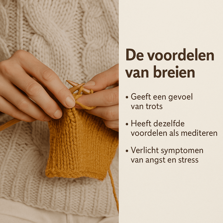 Waarom breien goed is voor je hoofd, je hart en je handen