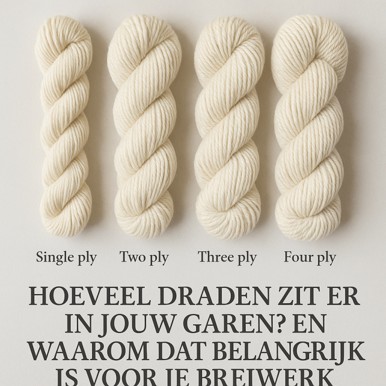 Hoeveel draden zit er in jouw garen? En waarom dat belangrijk is voor je breiwerk