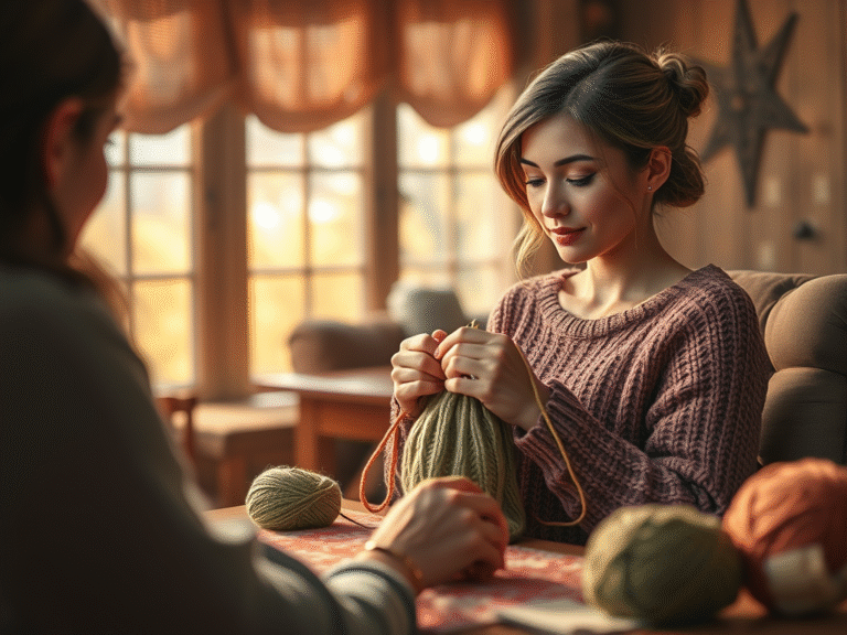 Breien voor rust en creativiteit