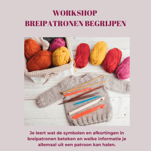 Workshop Breipatronen begrijpen voor beginners in mei 2026