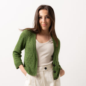 Summer Breeze Cardigan – Breipatroon voor vestje met ajourpatroon