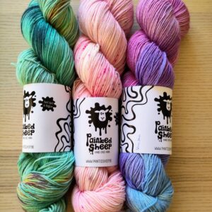 Painted Sheep Strong Sock (handgeverfd)